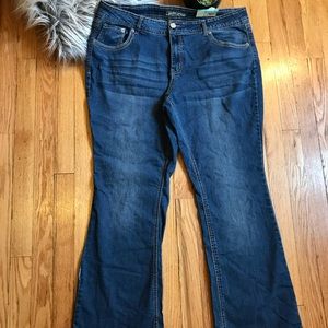 Plus Size Bootcut Jeans